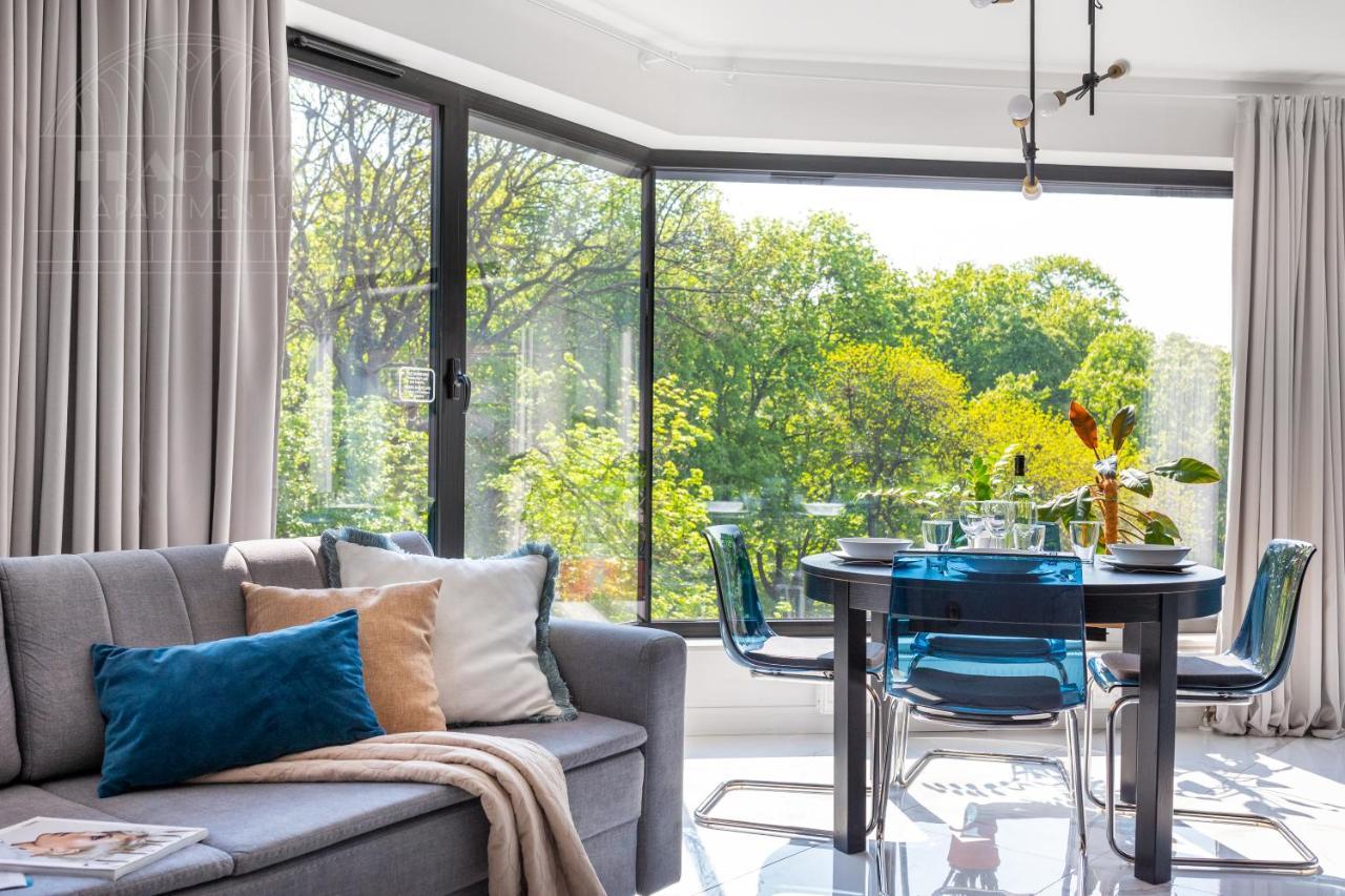 Appartamento Modern View Of Planty Park Cracovia Esterno foto