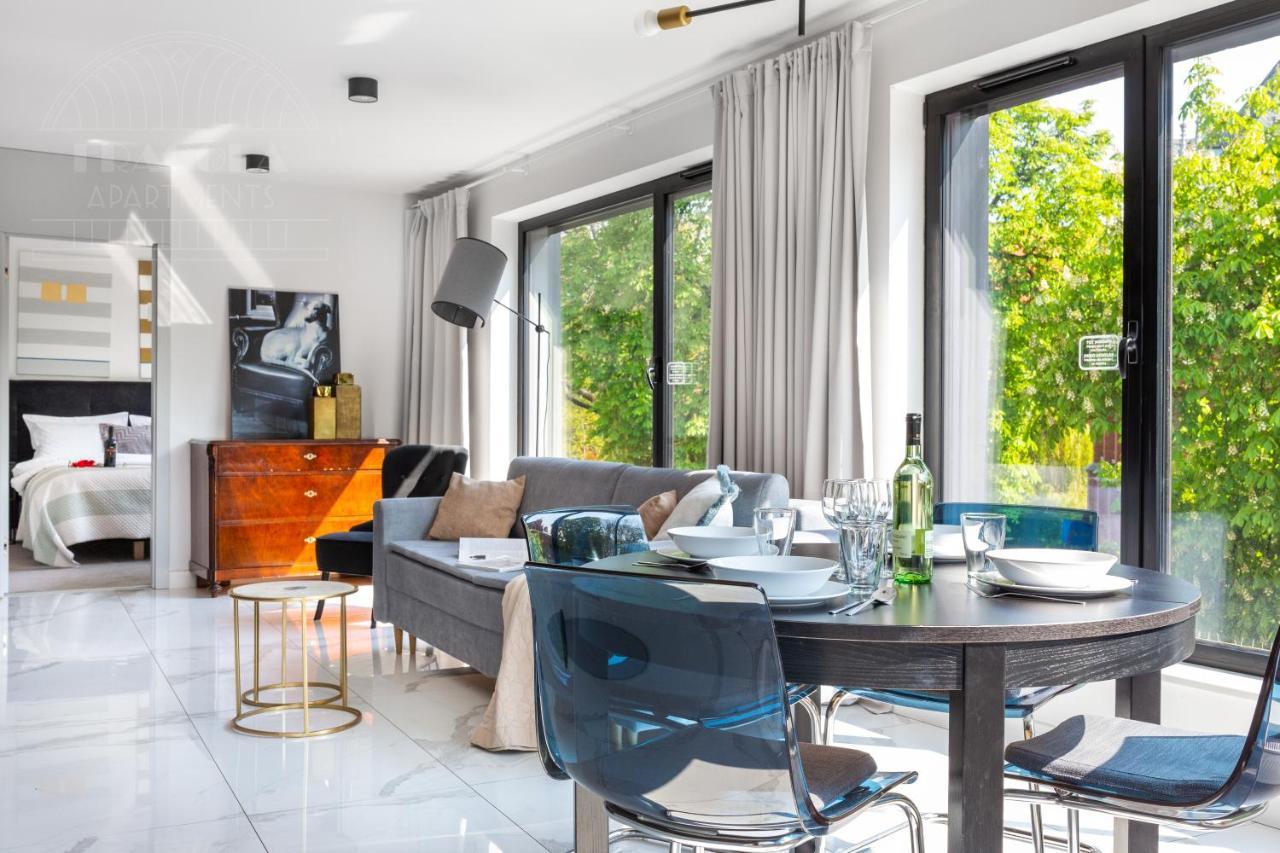 Appartamento Modern View Of Planty Park Cracovia Esterno foto