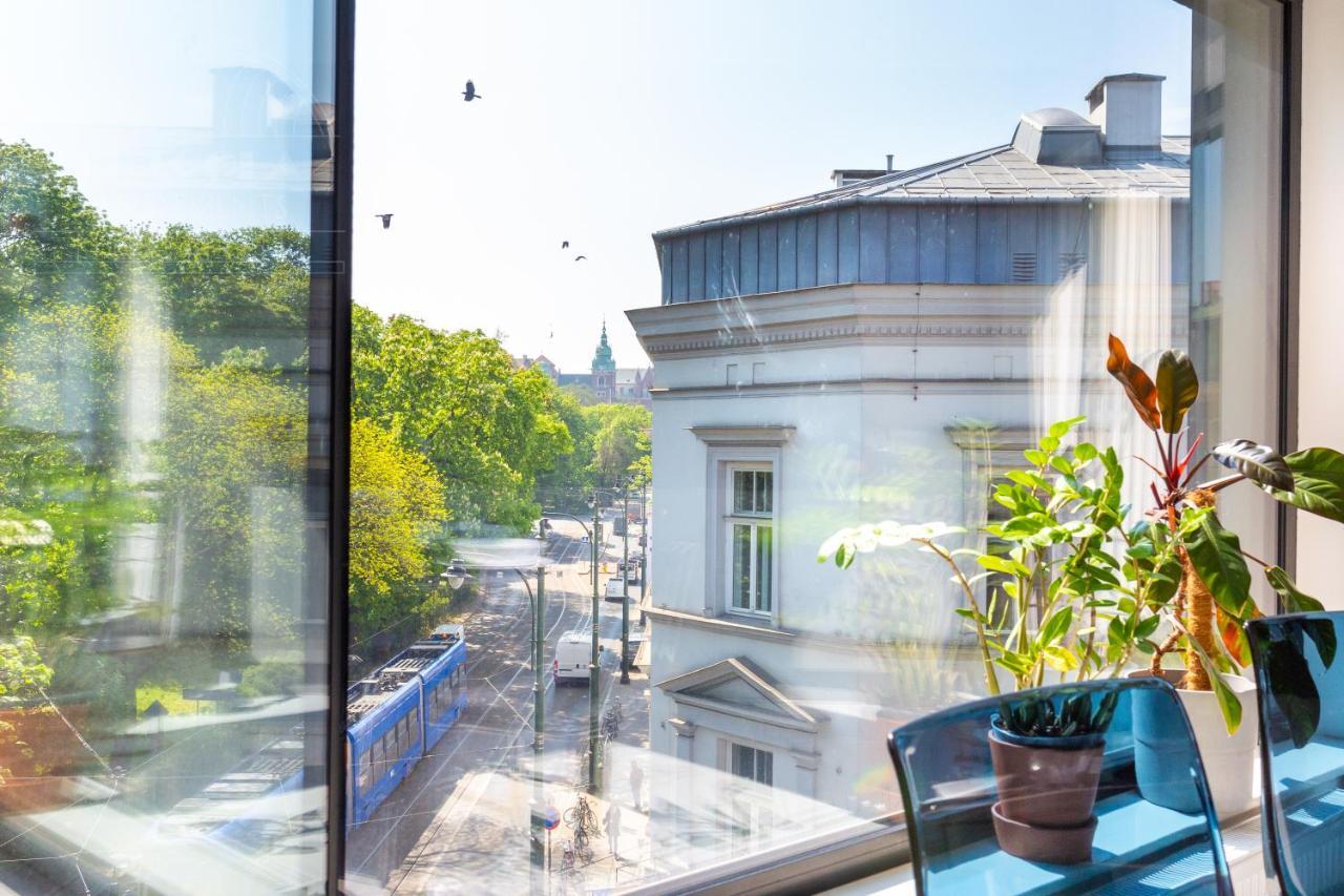 Appartamento Modern View Of Planty Park Cracovia Esterno foto