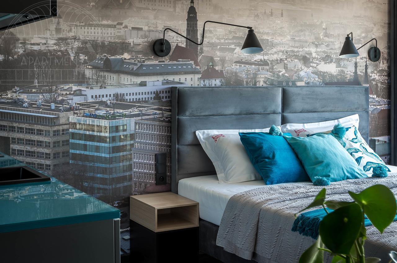 Appartamento Modern View Of Planty Park Cracovia Esterno foto