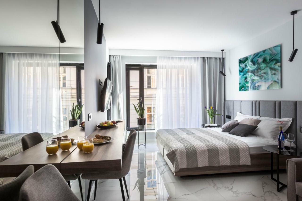 Appartamento Modern View Of Planty Park Cracovia Esterno foto