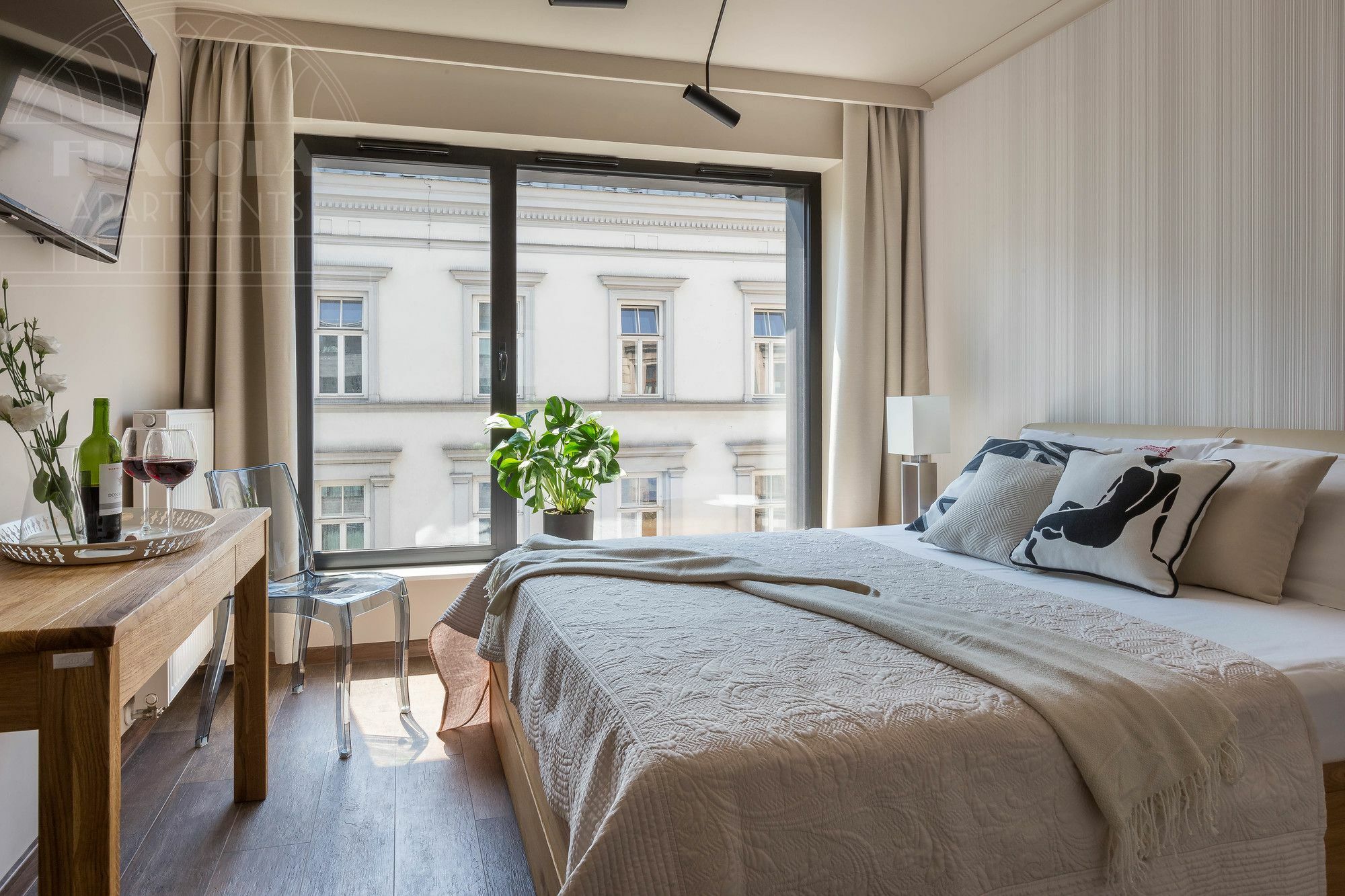 Appartamento Modern View Of Planty Park Cracovia Esterno foto