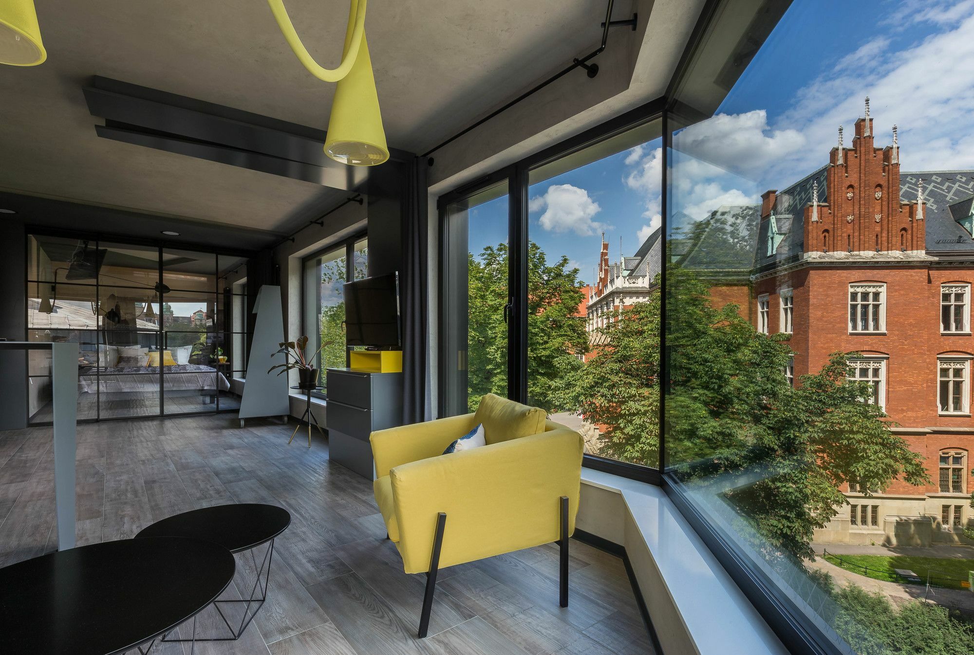 Appartamento Modern View Of Planty Park Cracovia Esterno foto